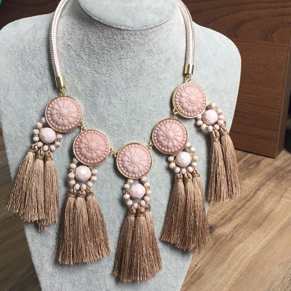 Tassle Statement Necklace